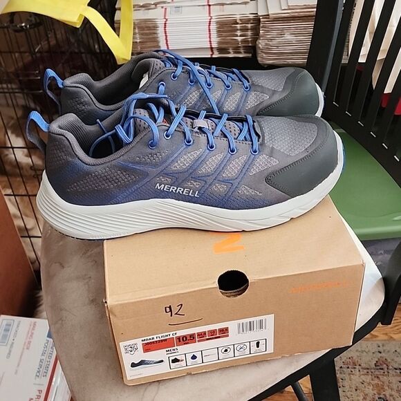 Men's Merrell composite toe 10.5 perfect for in box - Picture 1 of 8